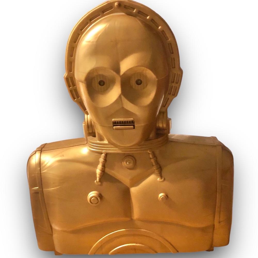 Vintage 1983 Star Wars Kenner C-3PO Talking Case with 24 vtg figures 5 90’s pez